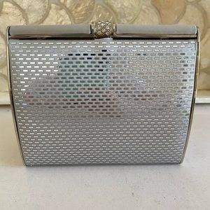 St. John stunning evening bag that can be used as clutch or w/ chain